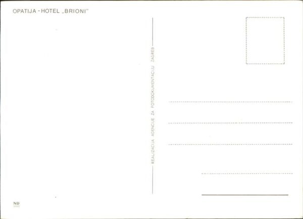 Opatija Abbazia Hotel Brioni Hafen Boot – Bild 2