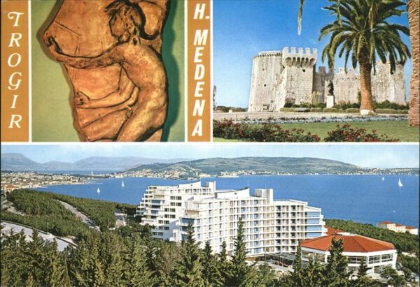Trogir Trau Hotel Medena Panorama Meerblick Festung