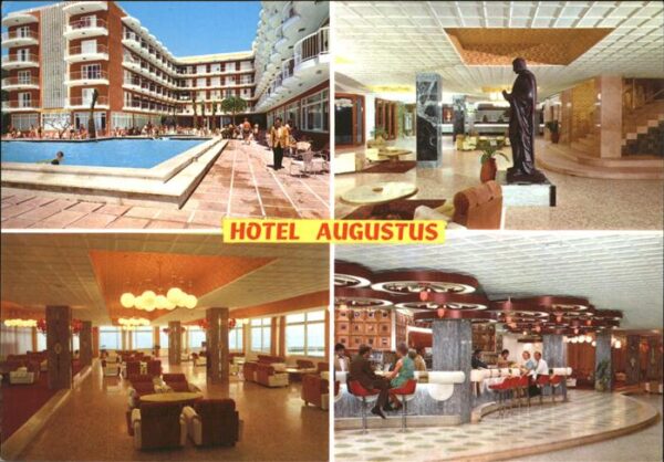 Tarragona Hotel Augustus Swimming Pool Foyer Bar