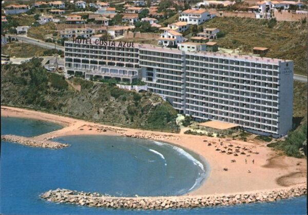 Benalmadena Costa Hotel Costa Azul vista aerea Playa