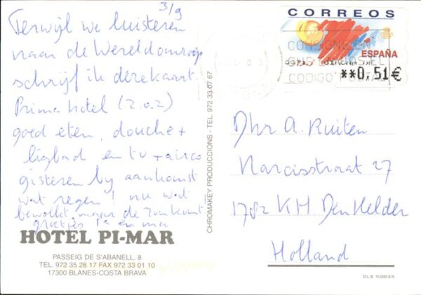 Blanes Hotel Pimar Playa – Bild 2