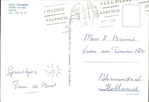 Pineda de Mar Hotel Sorrabona Swimming Pool – Bild 2