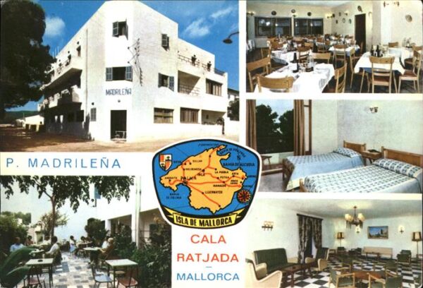 Cala Ratjada Mallorca Hotel Restaurant Madrilena Übersichtska