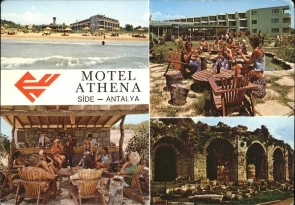 Side Antalya Motel Athena Strand Bar Ruine historisc