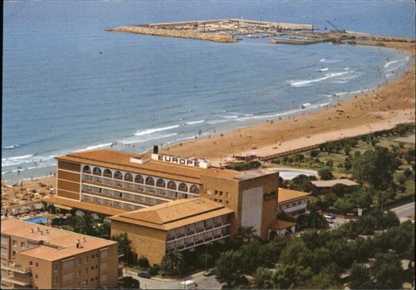 Comarruga Hotel Europe Playa Puerto vista aerea
