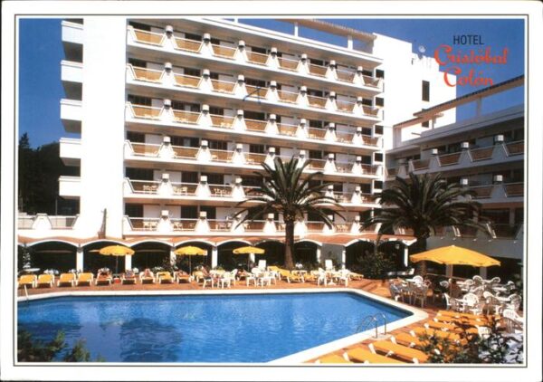 Palma de Mallorca Hotel Cristobal Colon Swimming Pool Pla