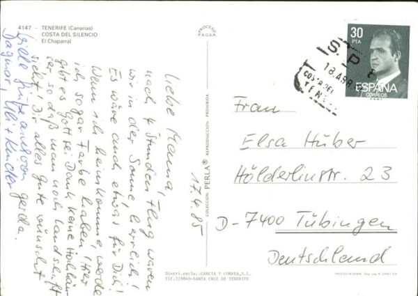 Tenerife Hotel El Chaparral Costa del Silencio P – Bild 2