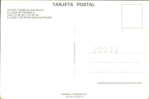Lloret de Mar Hotel Capri – Bild 2