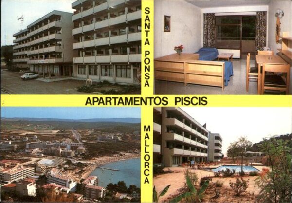 Santa Ponsa Mallorca Islas Baleares Hotel Apartamentos Piscis Piscina Playa