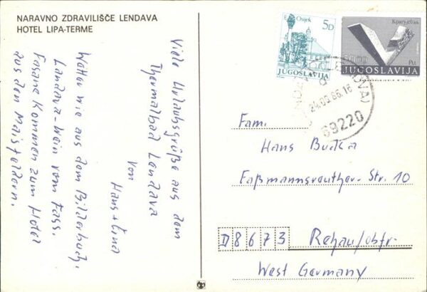 Lendava Unterlimbach Hotel Lipa Terme – Bild 2
