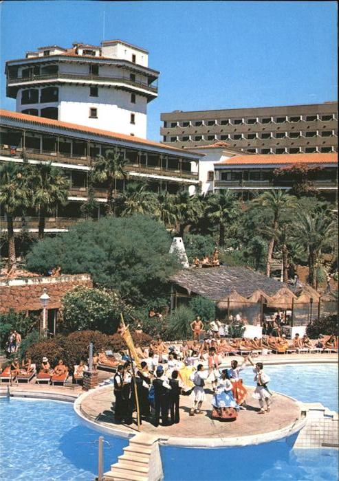 Playa del Ingles Hotel Parque Tropical Piscina Flamenco