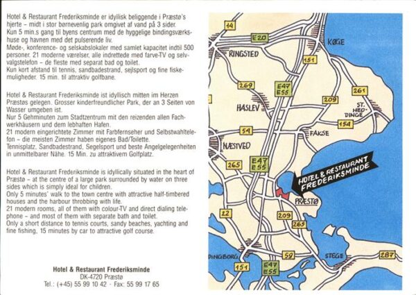 Praestoe Hotel Restaurant Frederiksminde Restaur – Bild 2