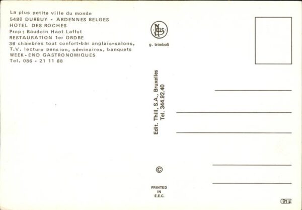 Durbuy Hotel des Roches – Bild 2