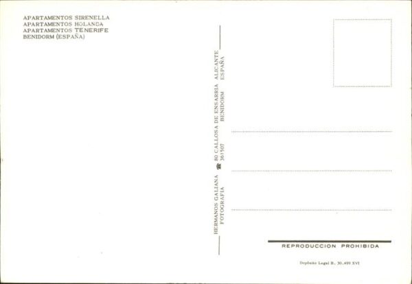 Benidorm Apartamentos Sirenella Holanca Tenerife – Bild 2