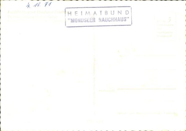 Mondsee Salzkammergut Mondseer Rauchhaus Heimatbund – Bild 2