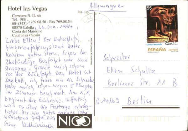 Calella Hotel las Vegas Restaurante Piscina – Bild 2