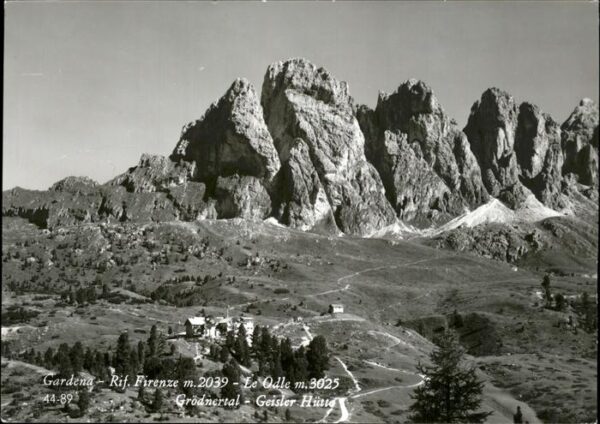 Groeden Tirol Val Gardena Rifugio Firenze Le Odle Dol