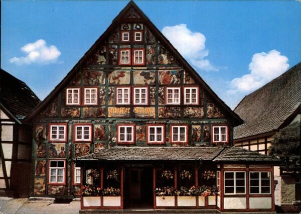 Schwalenberg Gasthof Künstlerklause anno 1801 Fassad