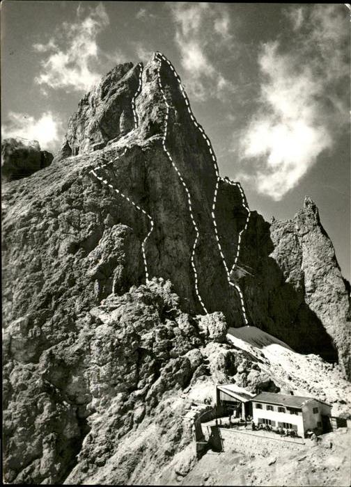 Canazei Rifugio Toni Demetz Forcella Sassolungo