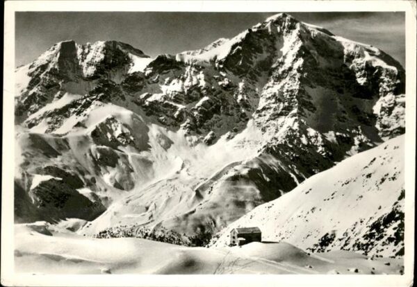 Sulden Solda Rifugio Serristori verso Ortles Düsseld