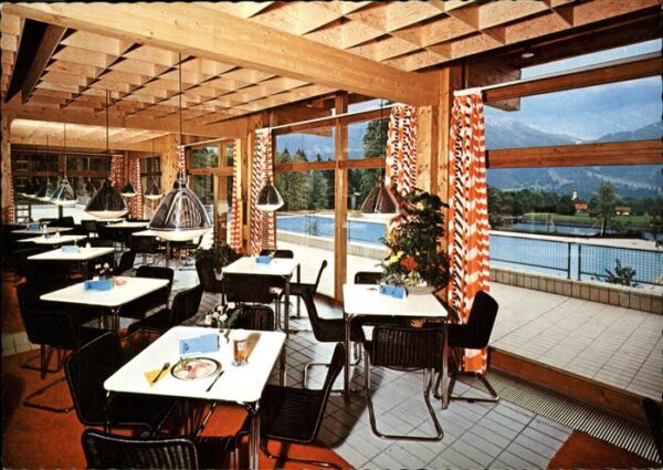 Oberammergau Retaurant Im Wellenberg Schwimmbad
