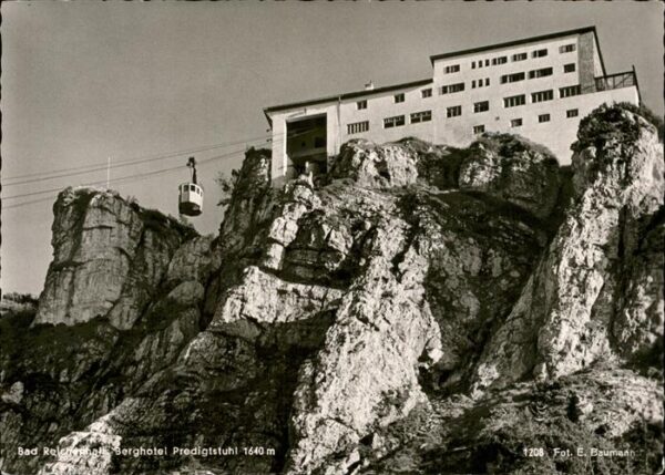 Bad Reichenhall Predigtstuhlbahn Gipfelstation