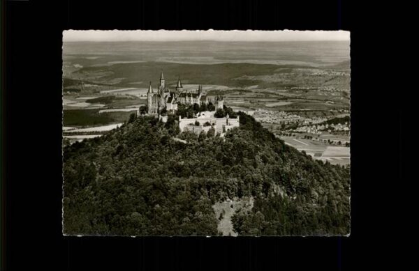 Hechingen Burgwirtschaft Hohenzollern Fliegeraufn