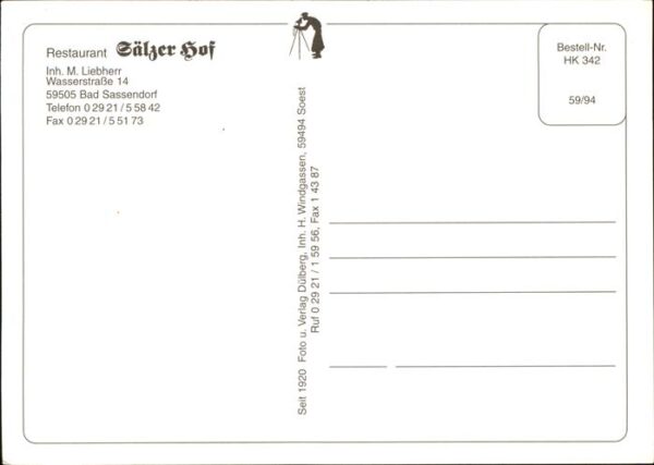 Bad Sassendorf Restaurant Sälzer Hof Terrasse – Bild 2