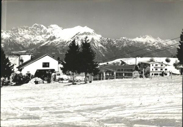 Nevegal Wintersportplatz Sessellift Col Toront