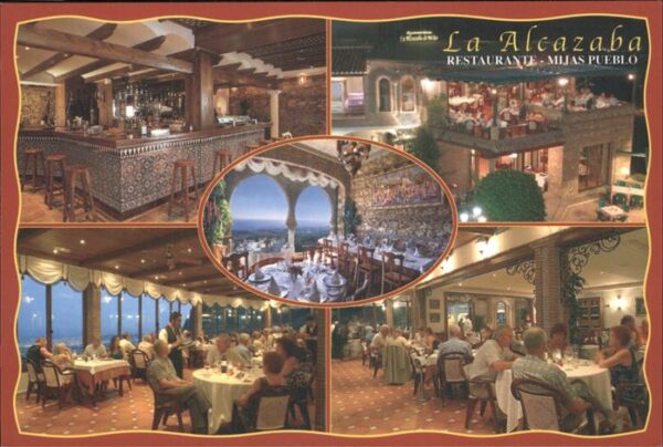 Malaga Andalucia Restaurante La Alcazaba