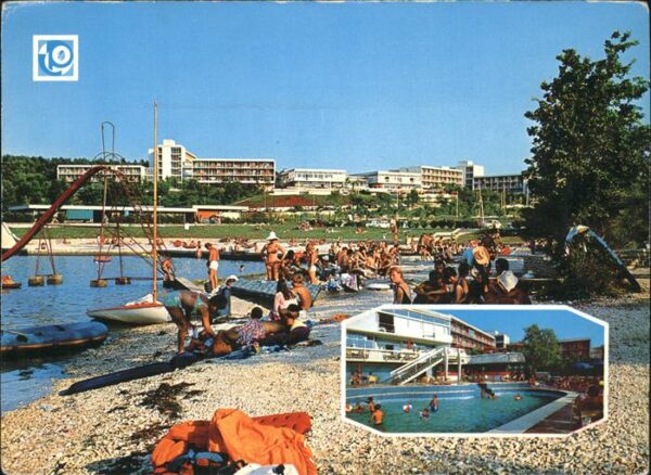 Porec Zelena Laguna Hotel Albatros Strand Sch
