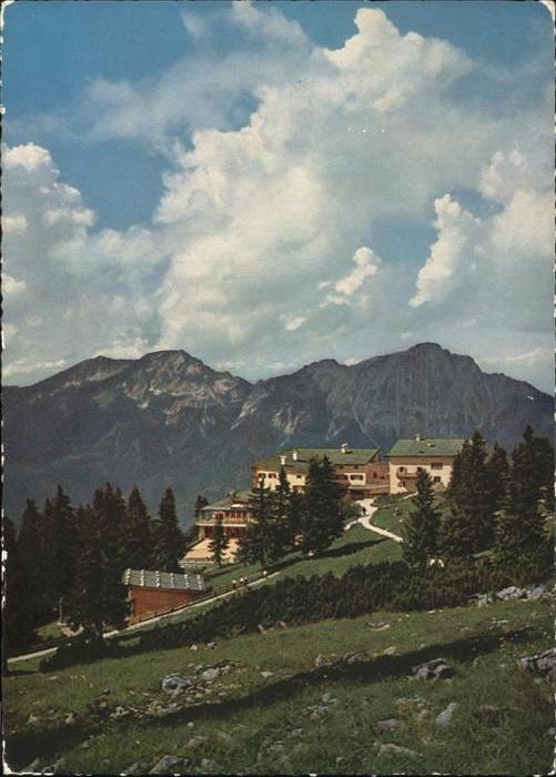 Bad Reichenhall Predigtstuhlbahn Berghotel Predigtstuhl