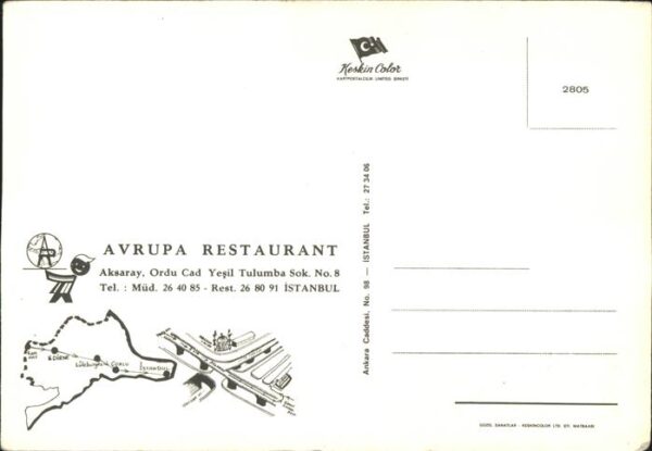 Istanbul Constantinopel Avrupa Restaurant Moschee – Bild 2