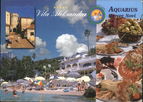 HERCEG NOVI Hercegnovi Montenegro Hotel Vila Aleksandar Strand Meeresfr?c