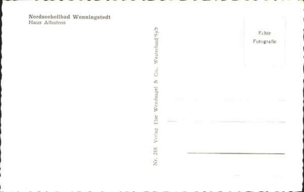 Wenningstedt Sylt Haus Albatros – Bild 2