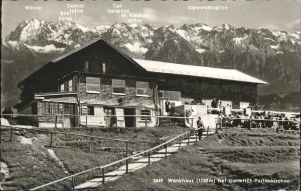 Wankhaus Garmisch Partenkirchen Karwendelspitze