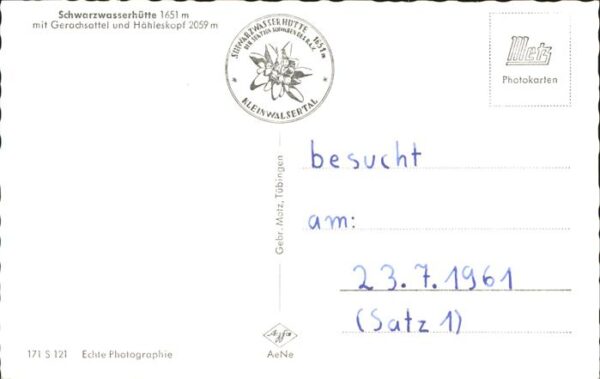 Kleinwalsertal Schwarzwasserhütte – Bild 2