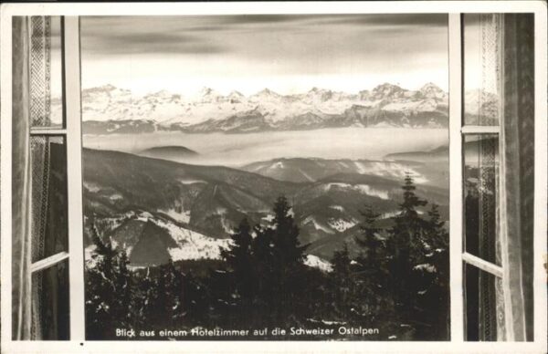 Hochblauen Hotel Pension Schweizer Ostalpen