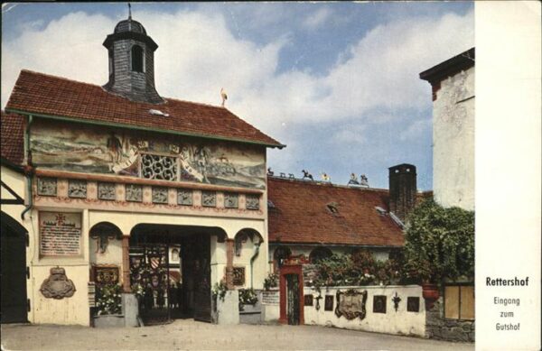 Rettershof Gutshof Eingang