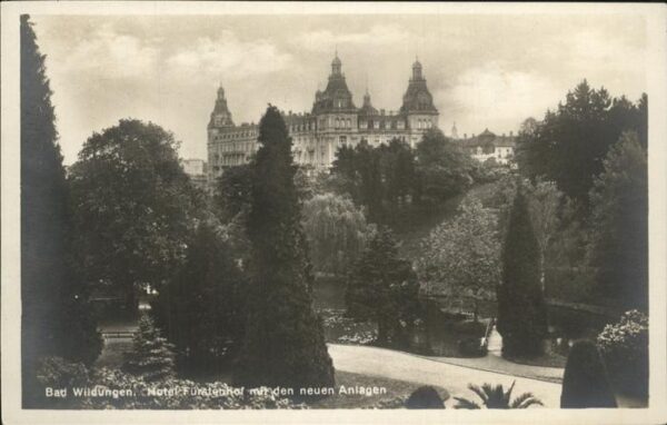 Bad Wildungen Hotel Fürstenhof Anlagen