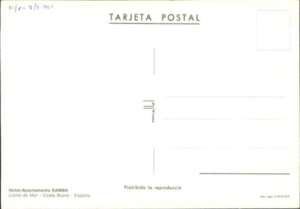 Costa Brava Lloret de Mar Samba Hotel Apartaments – Bild 2