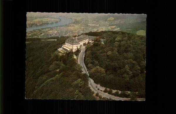 Siebengebirge Hotel Petersberg Fliegeraufnahme