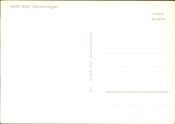 Oberammergau Hotel Wolf – Bild 2