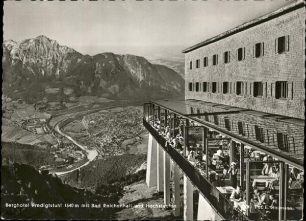 Bad Reichenhall Berghotel Predigtstuhl Hochstaufen