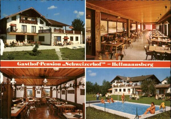 Hellmannsberg Waging See Gasthof Pension Schweizerhof