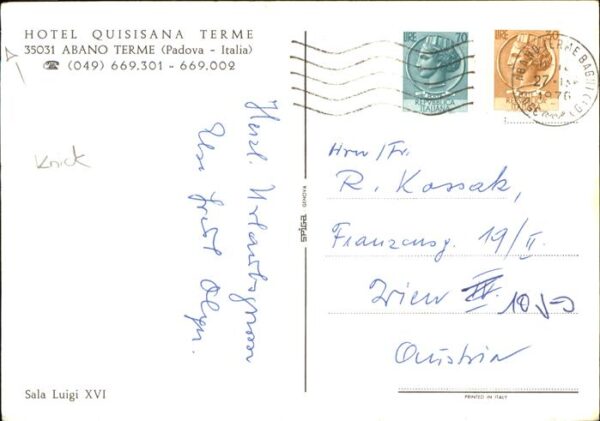 Abano Terme Hotel Quisisana Terme – Bild 2