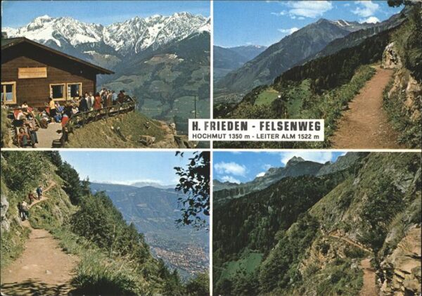 Suedtirol Hans Frieden Felsenweg Hochmut Leiter A