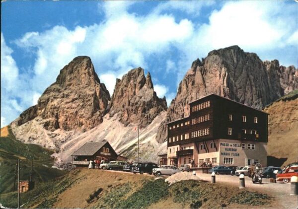 Dolomiten Rifugio Maria Flora al Passo