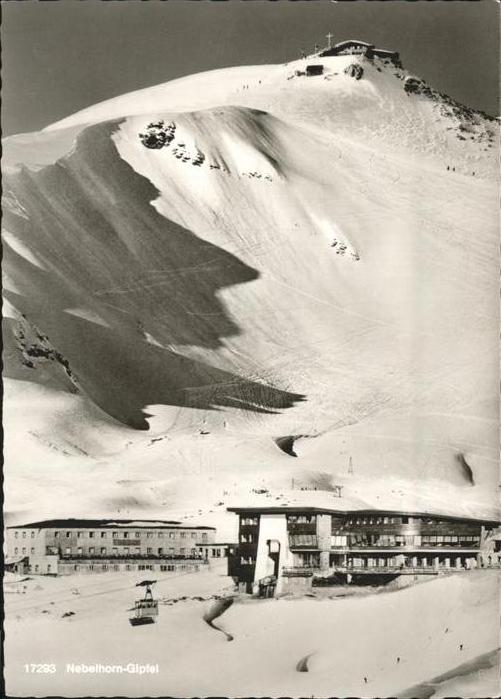 Nebelhorn Gipfel Seilbahn