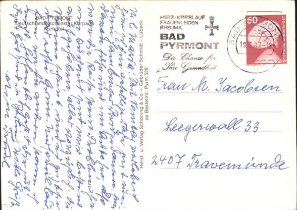 Bad Pyrmont Kurpark Kurhotel – Bild 2